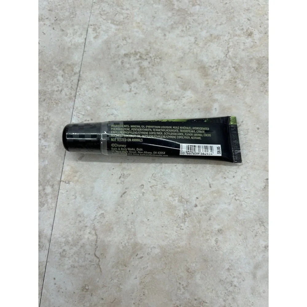 Bath & Body Works Disney Maleficent Lip Gloss Plum + Midnight‎ Berries Sealed